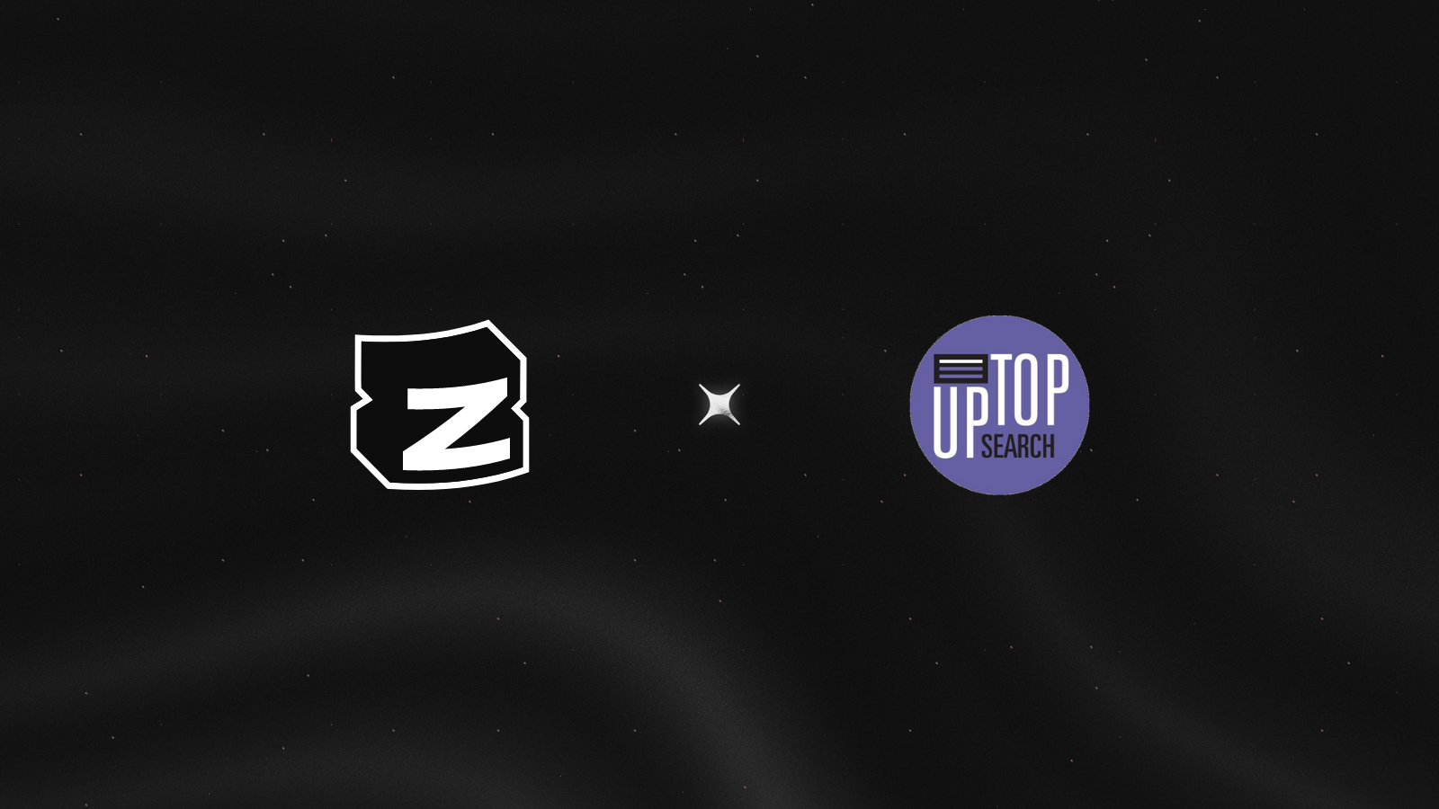 Zealy logo and UpTop Search logo