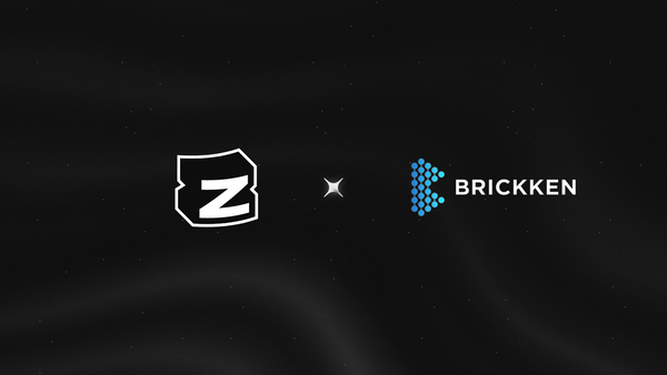 Zealy logo and Brickken logo