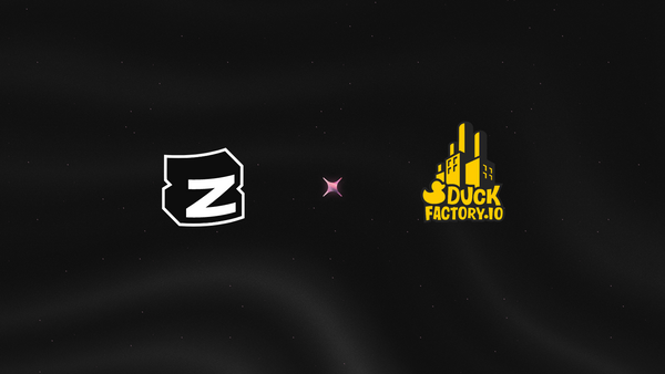 Zealy logo and Duck Factory logo